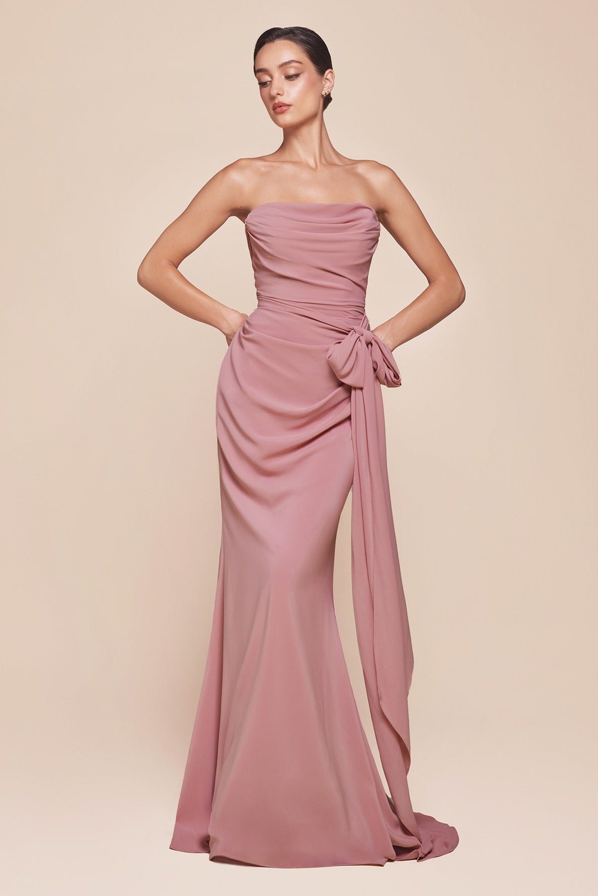 Dress Versatile Tie Chiffon Strapless Dress